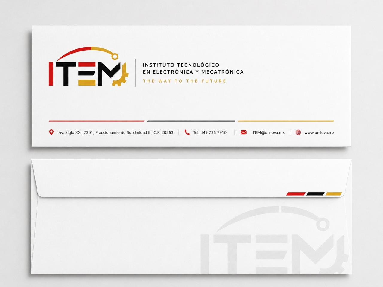 Identidad gráfica institucional ITEM